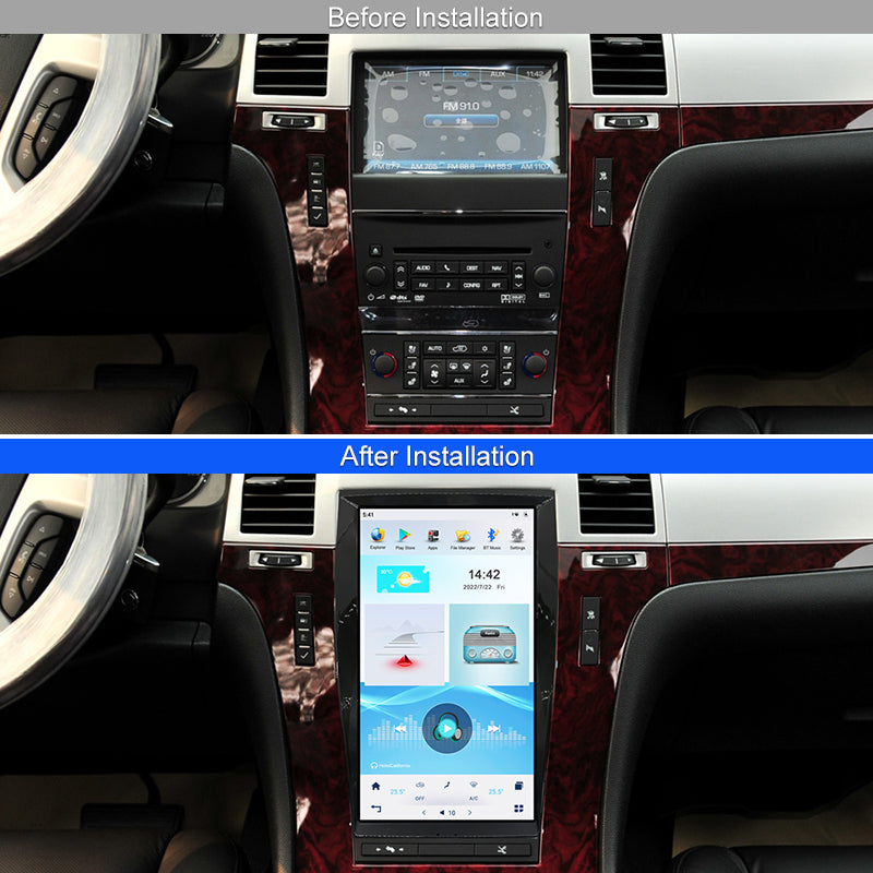 Revolutionize Your Drive: Tesla Style Car Multimedia Player for Cadillac Escalade