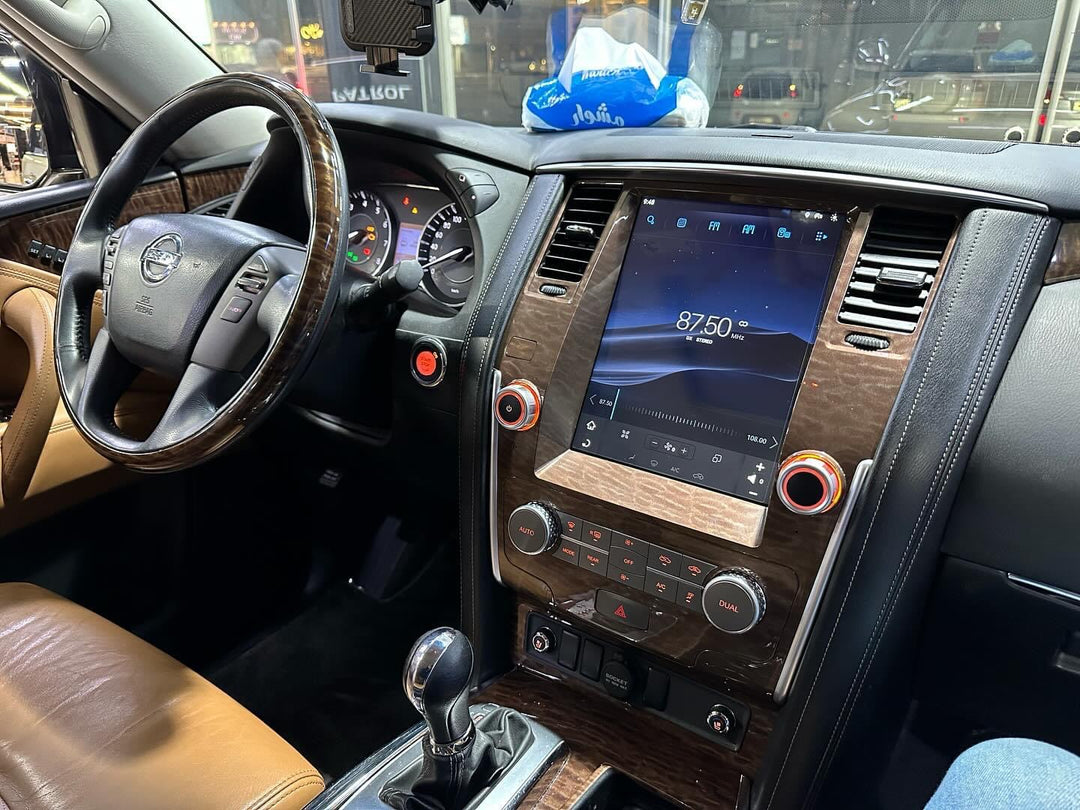 The Most Advanced Android Tesla Screen for Your NISSAN PATROL/Infiniti QX80