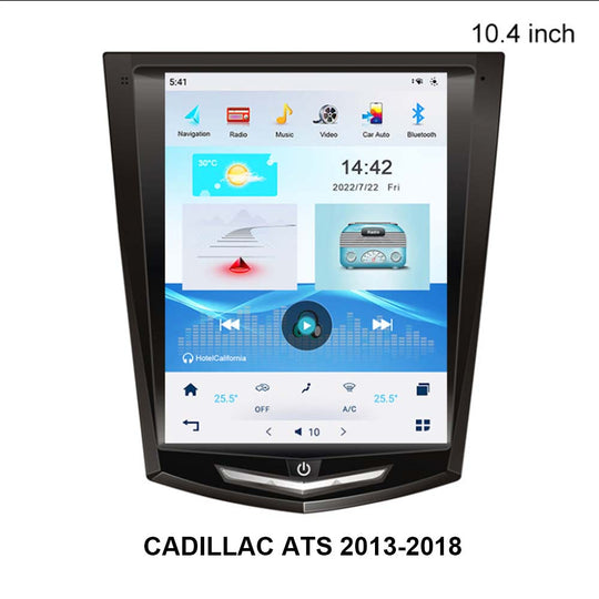 KSPIV Android Multimedia Player Auto Car Radio Stereo For CADILLAC ATS 2013-2018 Tesla IPS Screen GPS Receiver Head Unit