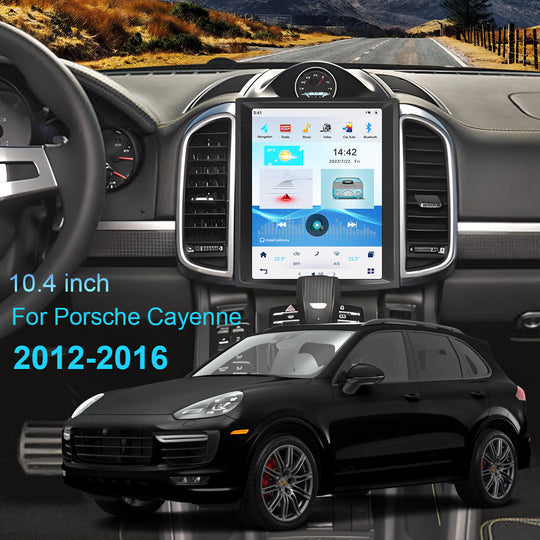 10.4 inch Android 14 GPS Navigation Android Multimedia for Porsche Cayenne 2011-2016