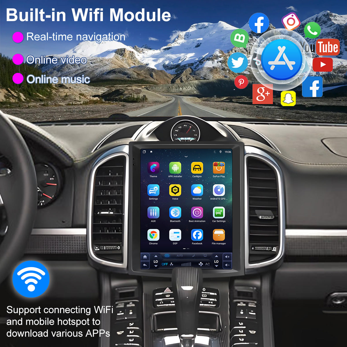 10.4 inch | Porsche Cayenne | 2011-2016 | GPS Navigation Radio