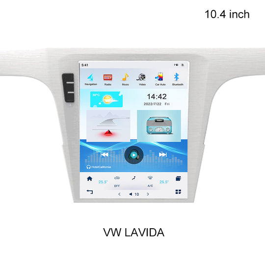 KSPIV |Tesla Style Radio | VW LAVIDA |   10.4 Inch | GPS Navigation | Auto Stereo Head Unit