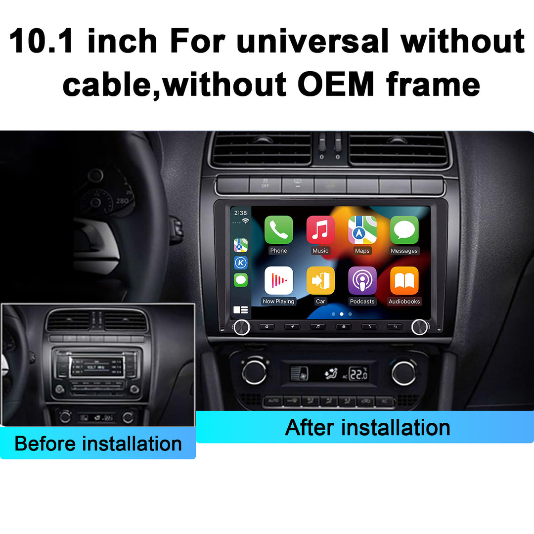 Universal Android Car Player Car Dvd Player 10.1 Inch Touch Screen Stereo Wifi Audio Navigation