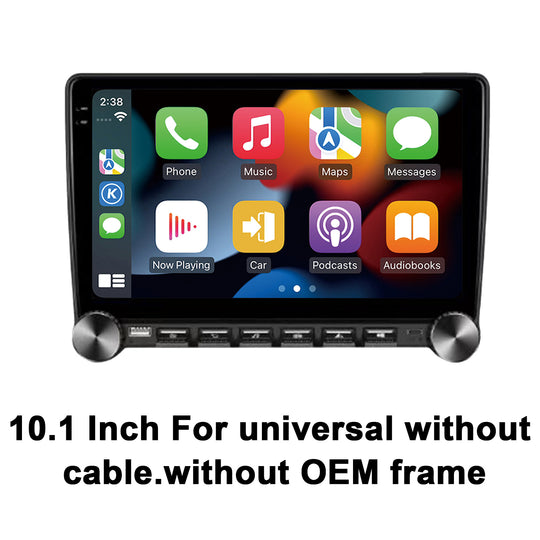 10.1 Inch Universal Car Radio Touch Screen Single Knob With Keys Auto Stereo electrical devices