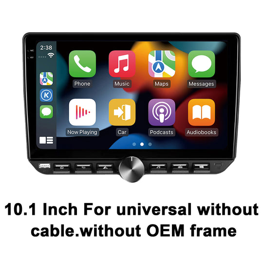 Android 10.1 Inch Universal Car Stereo Radio Multimedia Video Carplay & Android Auto in Dash Kit Head Unit GPS Navigation