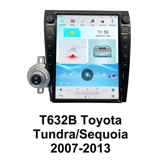 KSPIV |Android 14 12.1 inch for Toyota Tundra/Sequoia  2007-2013 | Car Stereo Radio with Carplay Android Auto