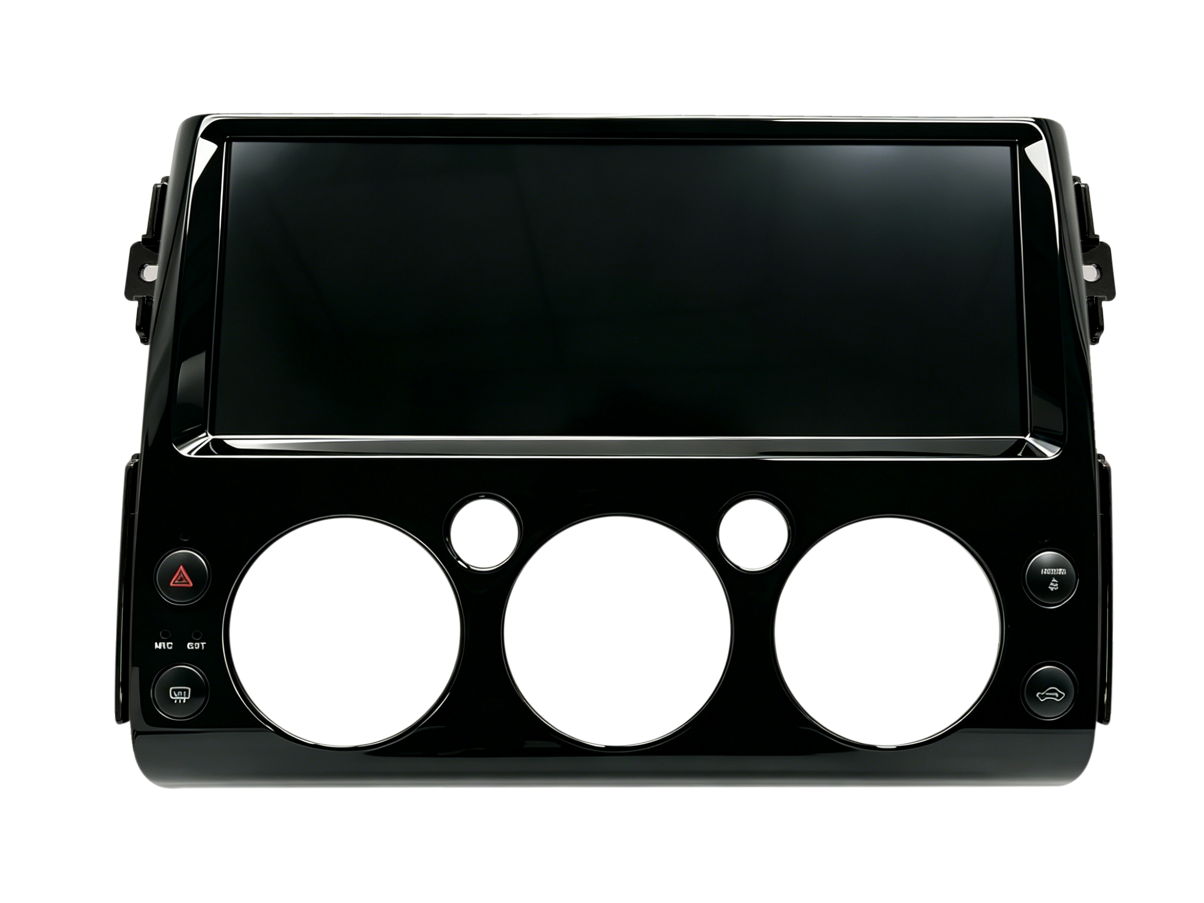 12.3 Inch Android Car Stereo for Toyota FJ Cruiser 2006+, Qualcomm 8-Core 8GB+128GB Touch Screen Radio with Wireless Apple CarPlay Android Auto, DSP DTS Sound, GPS, Bluetooth, RCA HDMI Output, Plug & Play