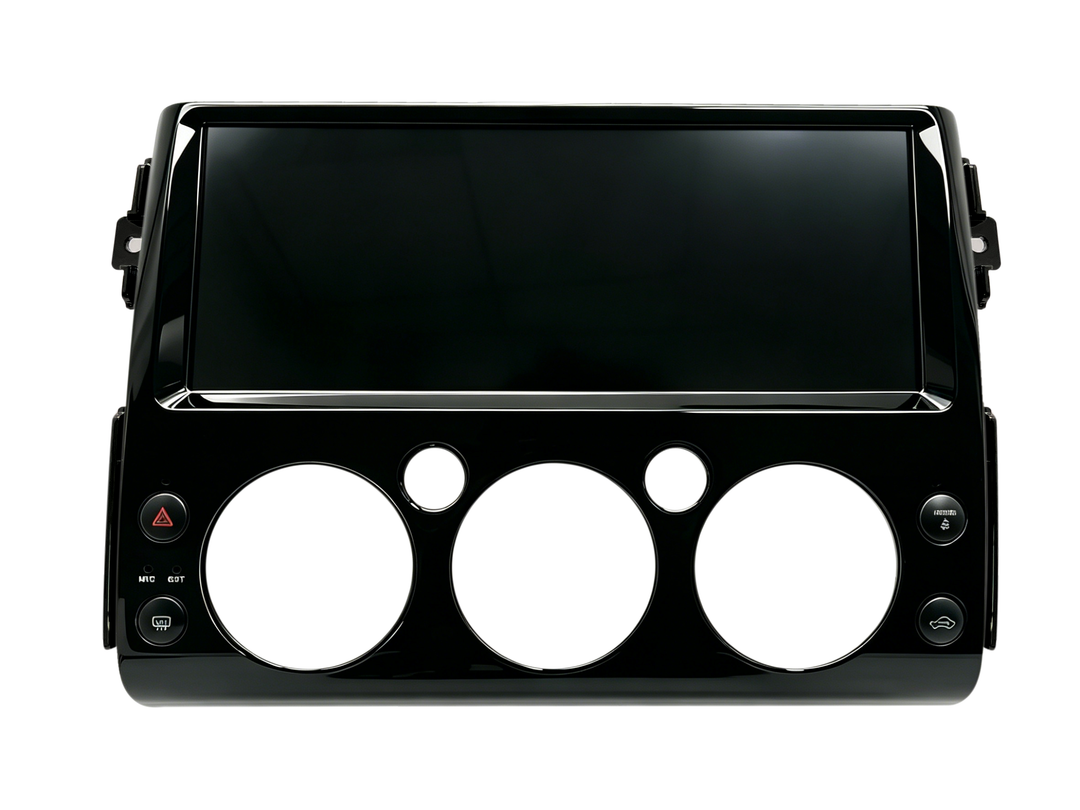 12.3 Inch Android Car Stereo for Toyota FJ Cruiser 2006+, Qualcomm 8-Core 8GB+128GB Touch Screen Radio with Wireless Apple CarPlay Android Auto, DSP DTS Sound, GPS, Bluetooth, RCA HDMI Output, Plug & Play