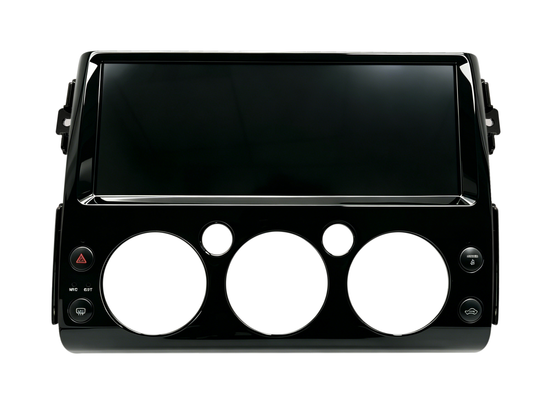 12.3 Inch Android Car Stereo for Toyota FJ Cruiser 2006+, Qualcomm 8-Core 8GB+128GB Touch Screen Radio with Wireless Apple CarPlay Android Auto, DSP DTS Sound, GPS, Bluetooth, RCA HDMI Output, Plug & Play