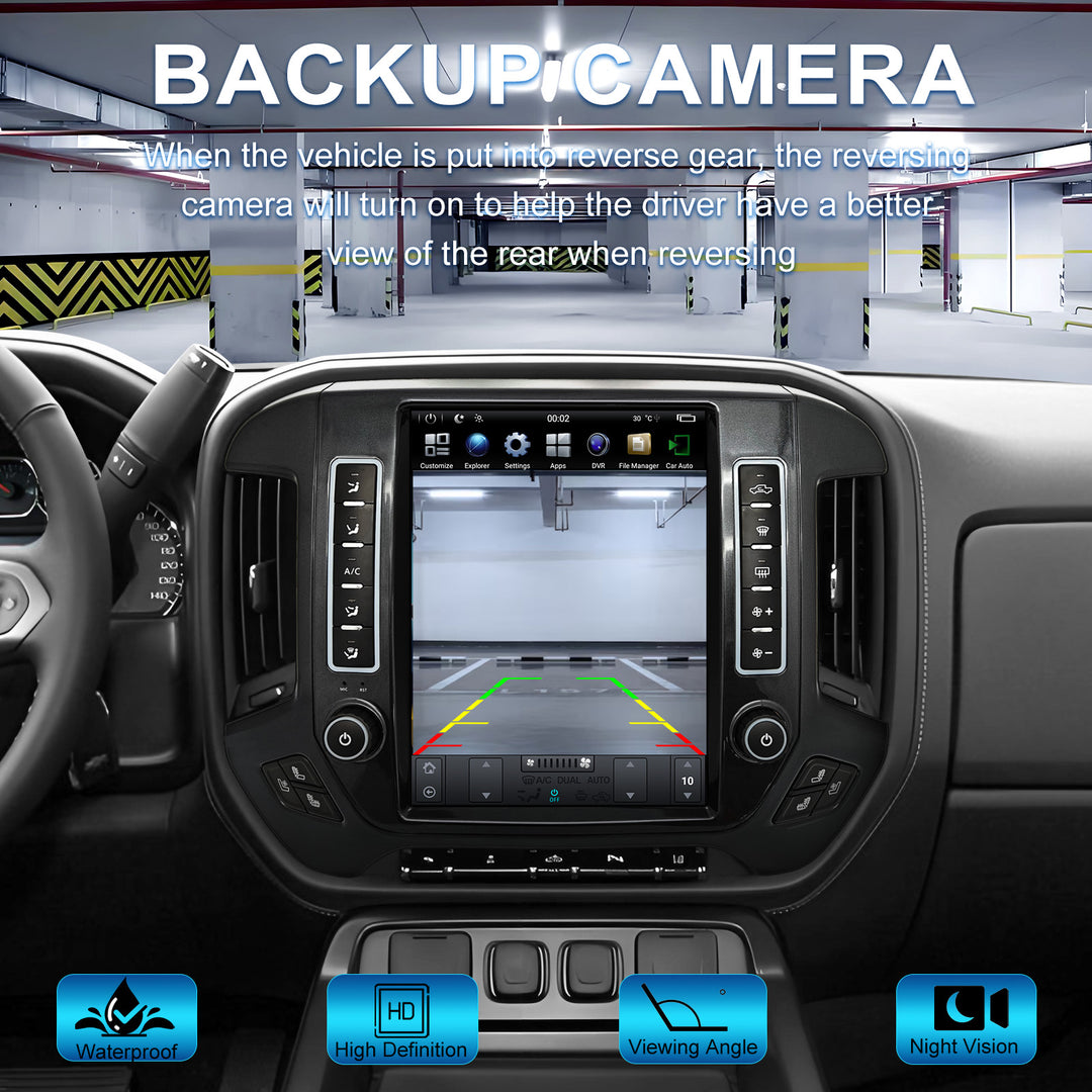 Car Stereo Radio for GMC Sierra VIA Vtrux Truck 2014- / Chevrolet Silverado LD 2014- high level