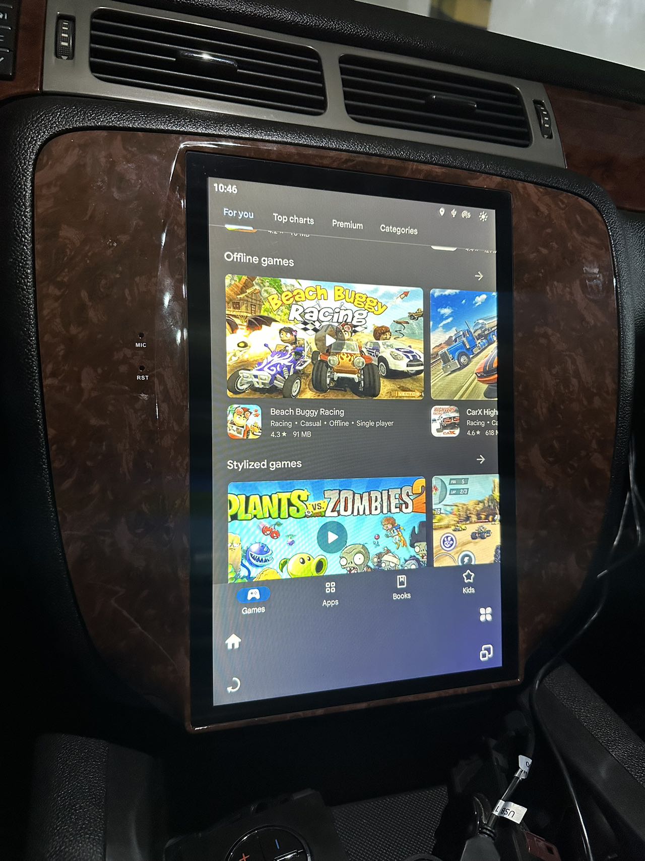 KSPIV |GMC Yukon |Chevrolet Tahoe |2007-2015 | Tesla Screen | Car Radio | Manual A/C