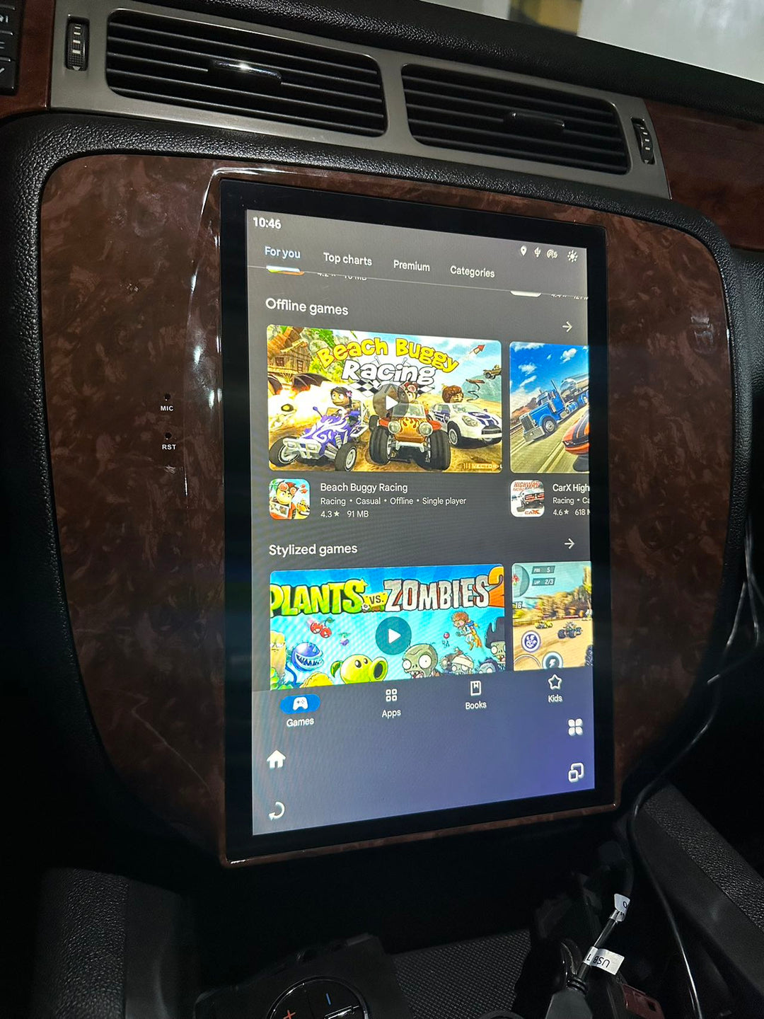 KSPIV |GMC Yukon |Chevrolet Tahoe |2007-2015 | Tesla Screen | Car Radio | Manual A/C