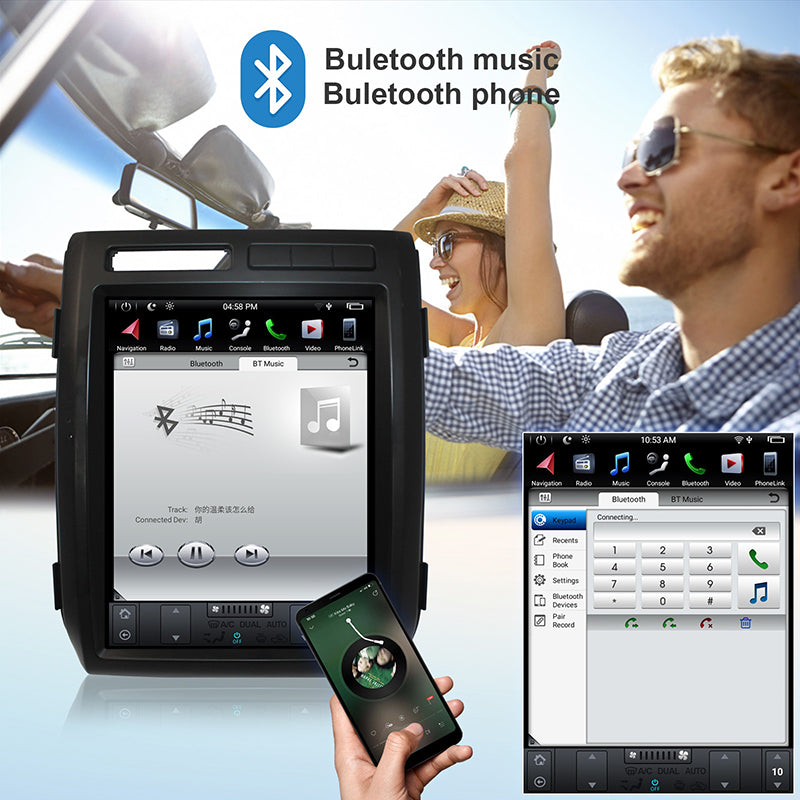 KSPIV | Android 13 |Tesla Screen | Ford F150 2009-2013 | Head Unit