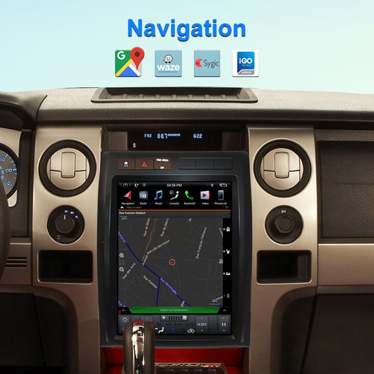 KSPIV | Android 13 |Tesla Screen | Ford F150 2009-2013 | Head Unit