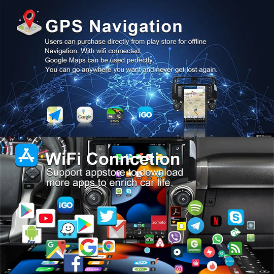 For Toyota 4Runner 2009-2024