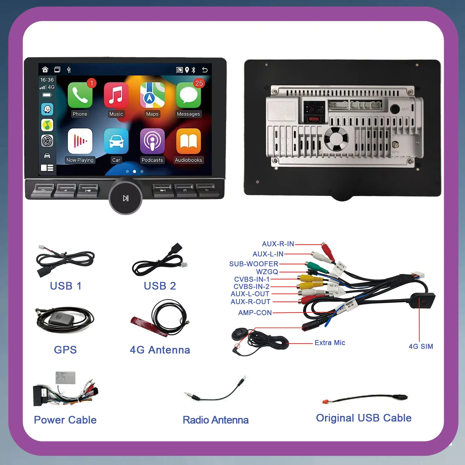 13.1 Inch Upgrade Universal Dashaboard Radio