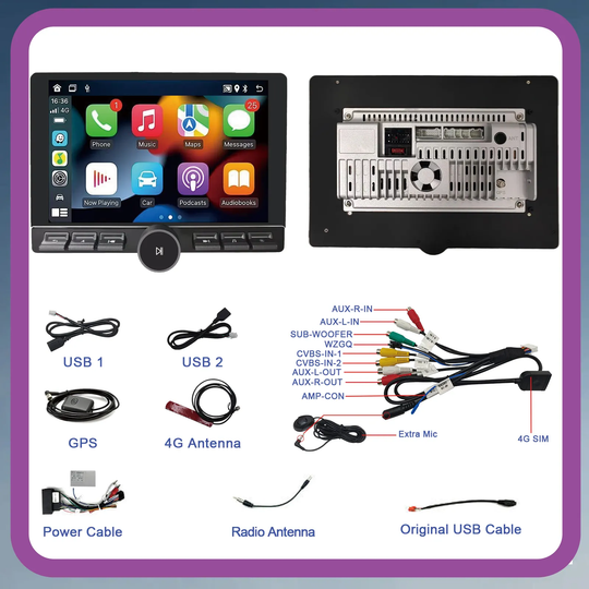 13.1 Inch Upgrade Universal Dashaboard Radio