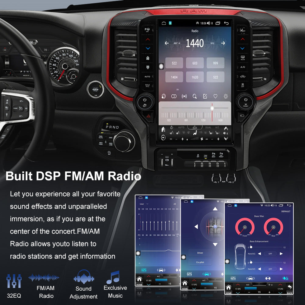  For Dodge RAM 1500 2500 2019-2022