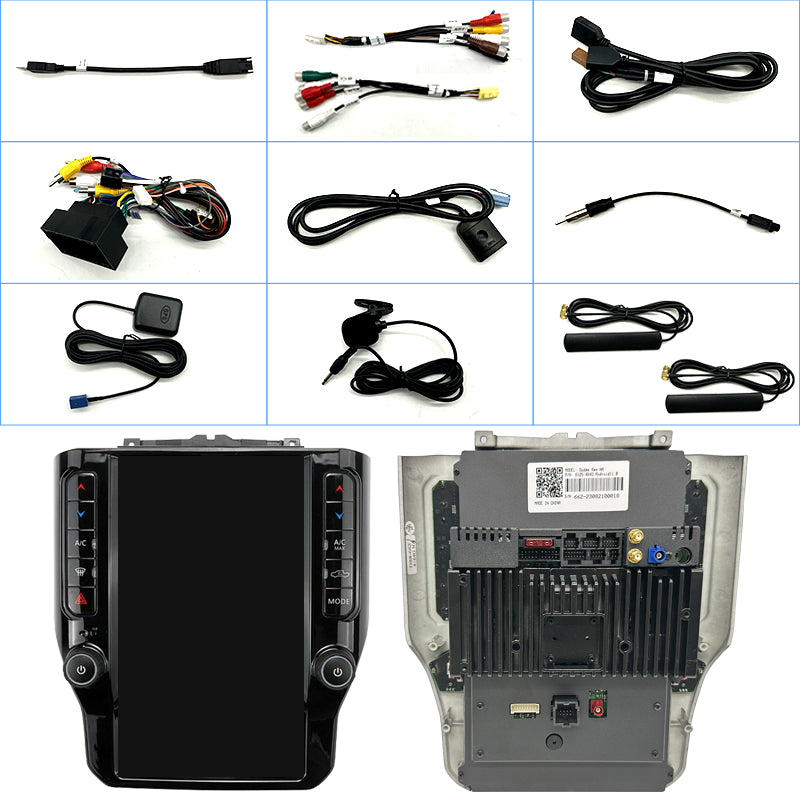 For 2022 Dodge Ram 1500 2023 Ram 2500 Android 13 Carplay Car Stereo Radio GPS For 2022 Dodge Ram 1500 2023 Ram 2500 Android 13 Carplay Car Stereo Radio GPS