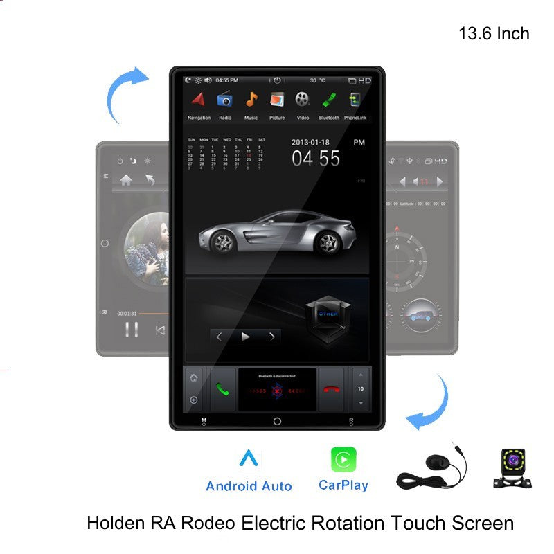 KSPIV | 13.6 Inch Car Radio | Android 13 | Touch Screen | Holden RA Rodeo Multimedia Player