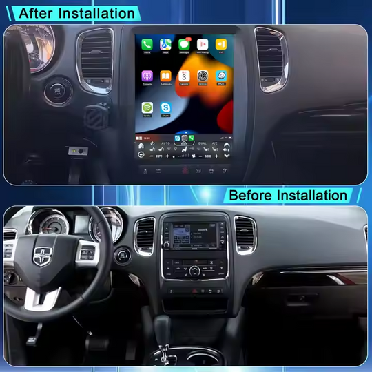 Dodge  Durango | 2011-2014 | Android 13| Car Navigation Radio | 13 inch Screen| Tesla Style