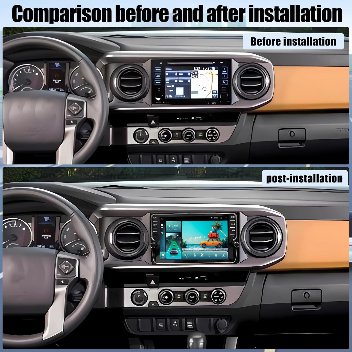 for Toyota Tacoma 2016-2023
