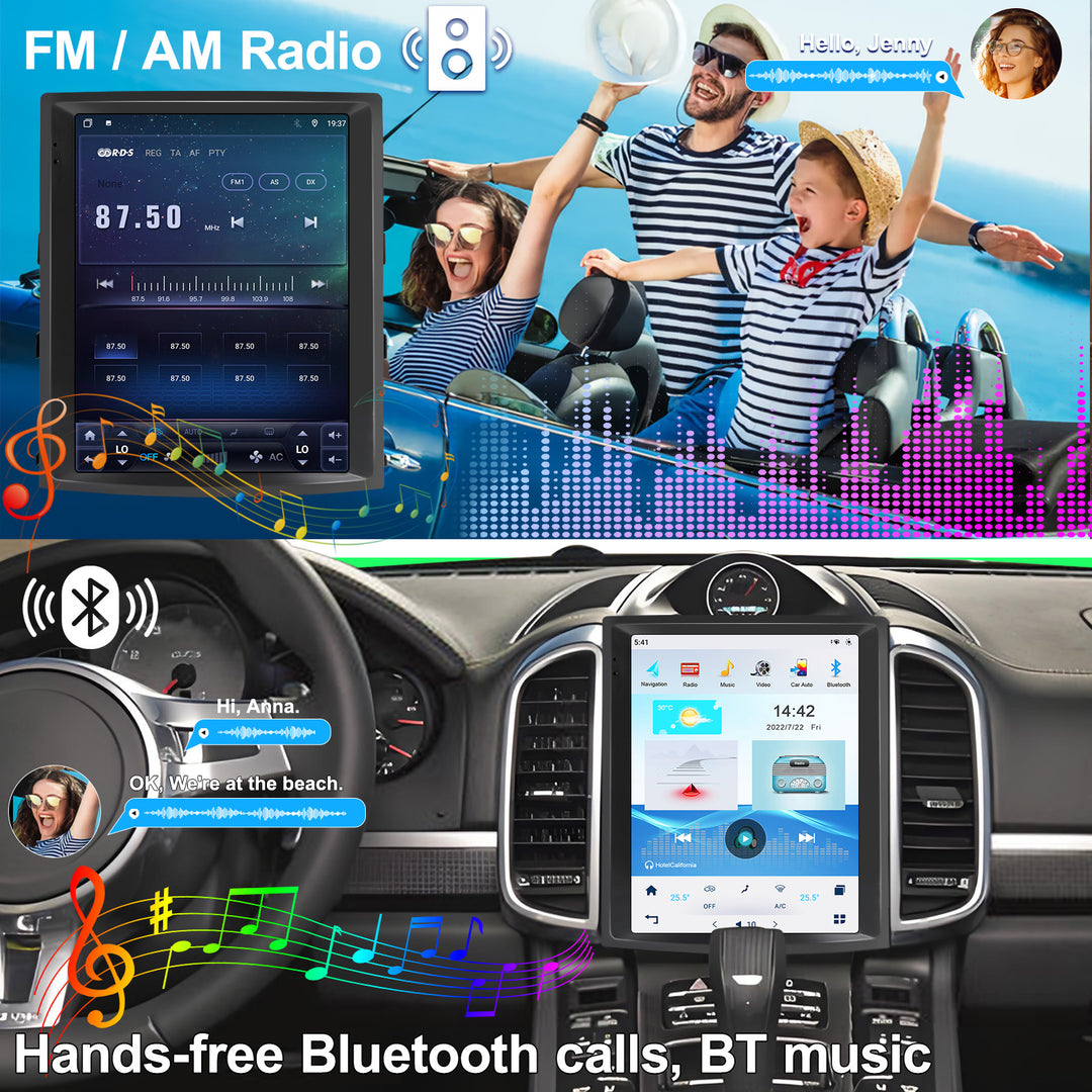 10.4 inch Android 14 GPS Navigation Android Multimedia for Porsche Cayenne 2011-2016