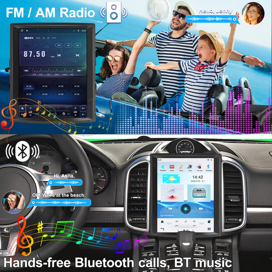 10.4 inch Android 14 GPS Navigation Android Multimedia for Porsche Cayenne 2011-2016