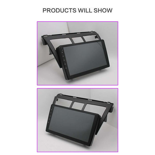 9 Inch Touch Screen for For Toyota Yaris Vios 2007-2012 Radio, Android Car Stereo with Carplay Android Auto in Dash GPS Navigation Bluetooth WIFI FM Steering Wheel Controls