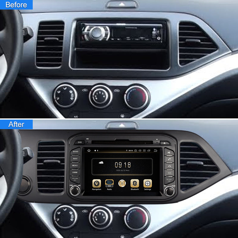 For KIA Picanto Morning 2011- 2016