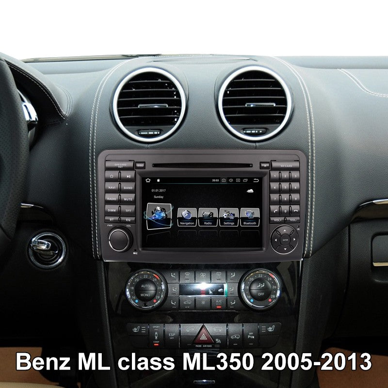 2 Din 7 inch Car Radio Stereo Android 10 Multimedio for Benz ML class W164 X164 ML350 ML300 GL500 ML320 ML280 GL350 Autoradio Audio GPS