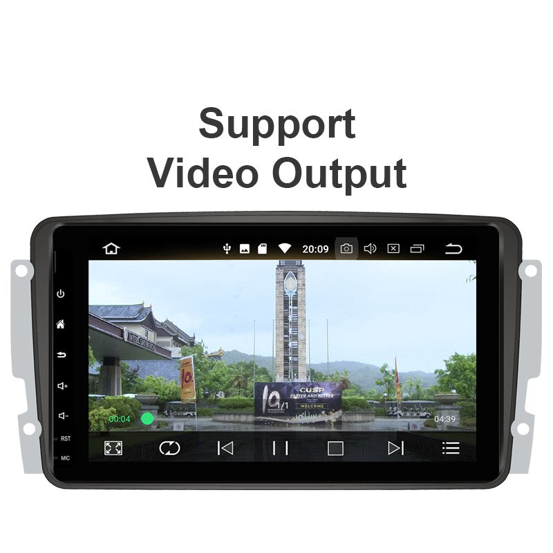 Android 10 Car Multimedia Stereo for Benz Vaneo 2002-2005/Viano /Vito 2004-2006 Car Radio 8" Screen GPS Navi Wireless Carplay