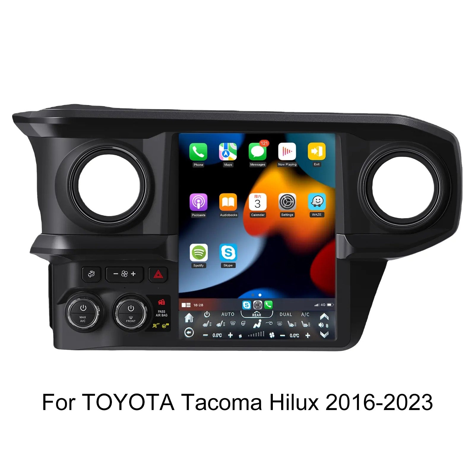 For TOYOTA Tacoma/ Hilux 2016-2023