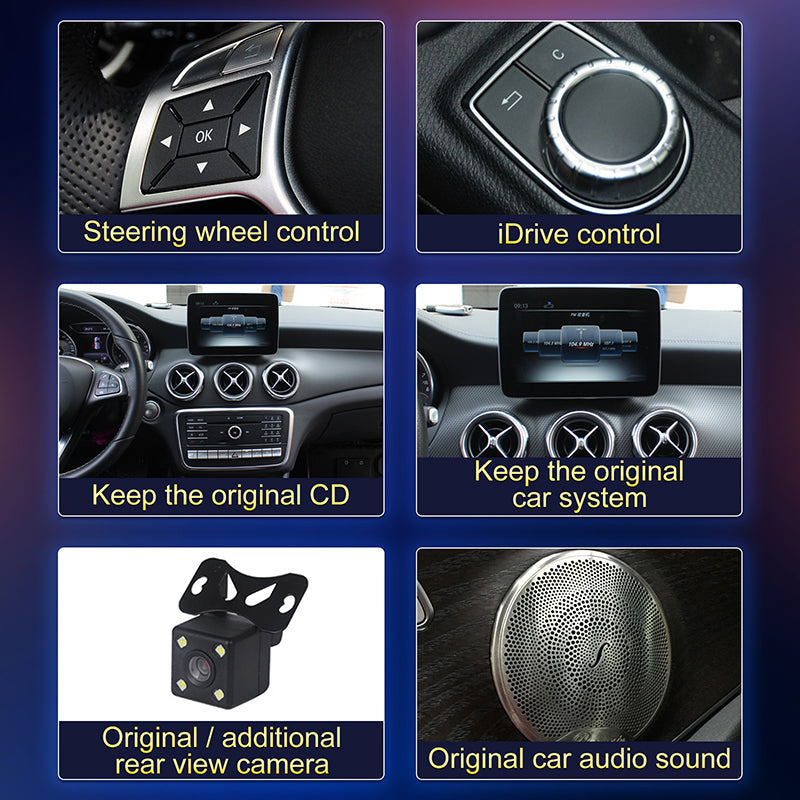 Android 10.25" Screen Car Radio for Mercedes-Benz GLA 2013- NTG 4.5 Car Audio Auto Stereo GPS Navigation Tape Recorder