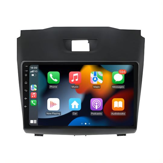 9 Inch Touch Screen for Isuzu D-Max 2015-2018 Radio, Android Car Stereo with Carplay Android Auto in Dash GPS Navigation Bluetooth WIFI FM Steering Wheel Controls