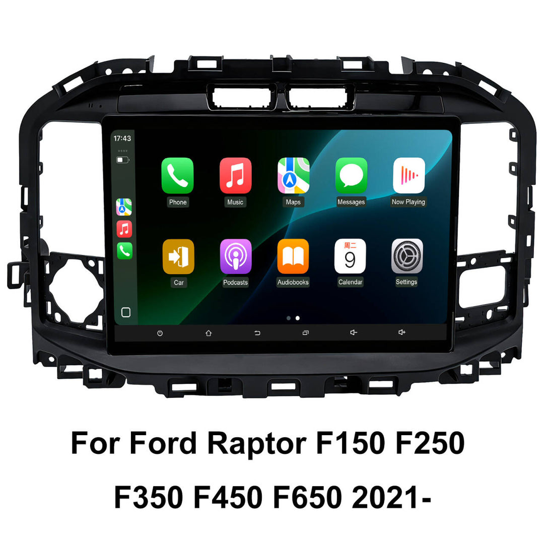 13.1 Inch Android Car Stereo Radio  for Ford F150 2021-256GB Wireless CarPlay Android Auto Rear Camera Support