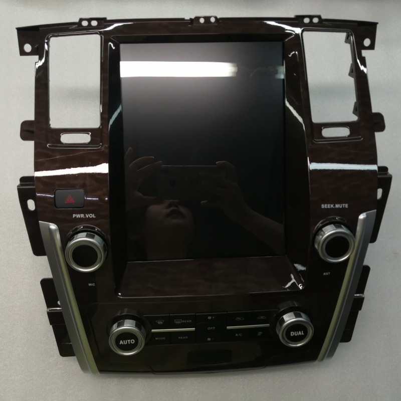 KSPIV 12.1 Inch Android Car Multimedia Player For NISSAN PATROL 2010- Auto A/C /Infiniti QX80 2013- Tesla Style Screen 1 Din Car Radio GPS Stereo