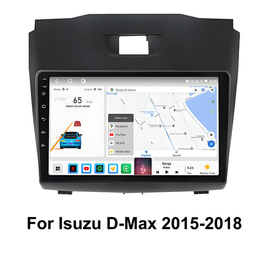 9 Inch Touch Screen for Isuzu D-Max 2015-2018 Radio, Android Car Stereo with Carplay Android Auto in Dash GPS Navigation Bluetooth WIFI FM Steering Wheel Controls