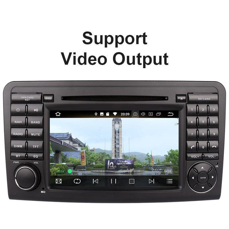 2 Din 7 inch Car Radio Stereo Android 10 Multimedio for Benz ML class W164 X164 ML350 ML300 GL500 ML320 ML280 GL350 Autoradio Audio GPS