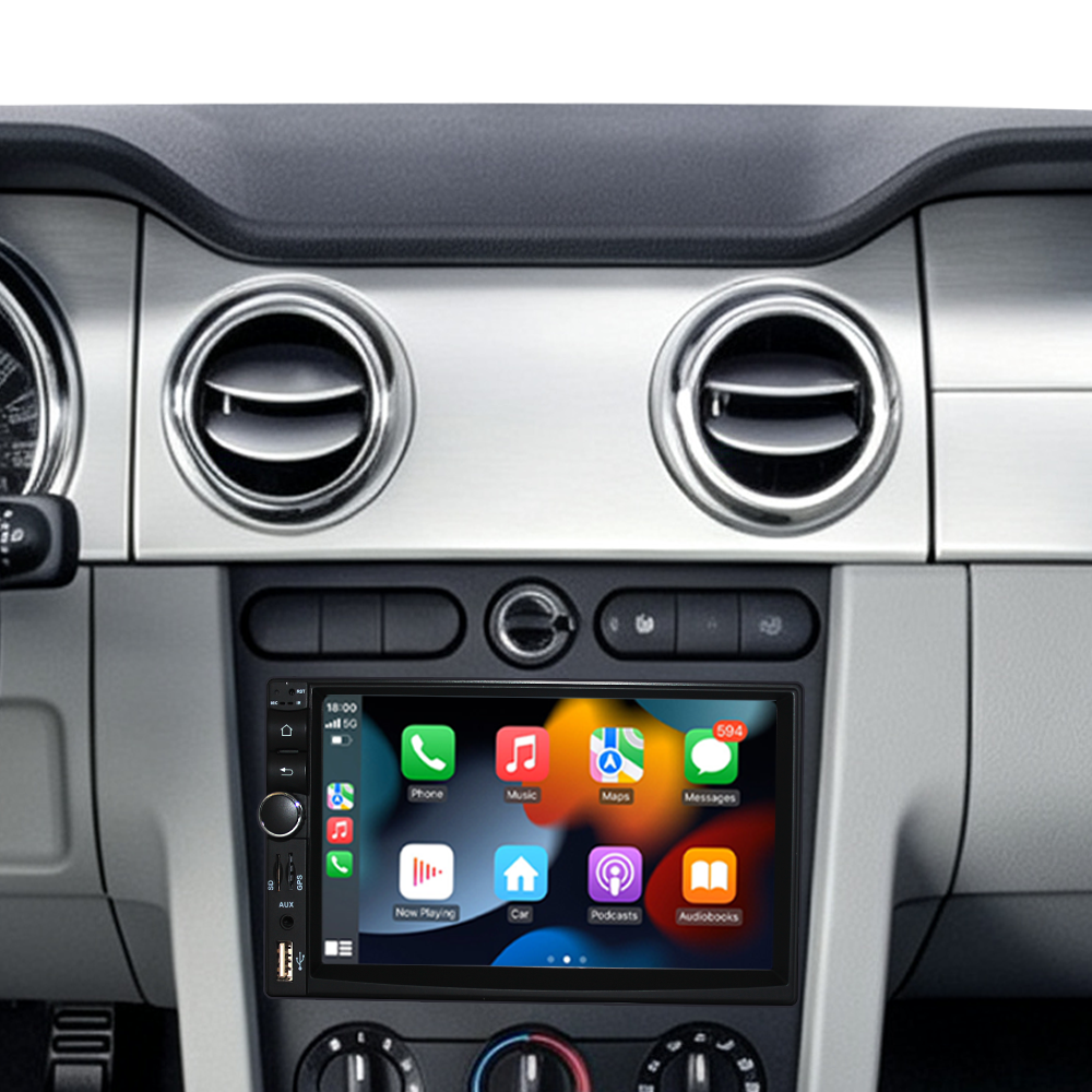 Universal 7 Inch 2 Din Android Car Multimedia Player Touch Screen In-Dash GPS Navigation Autoradio Carplay BLT/WiFi/DSP Headunit