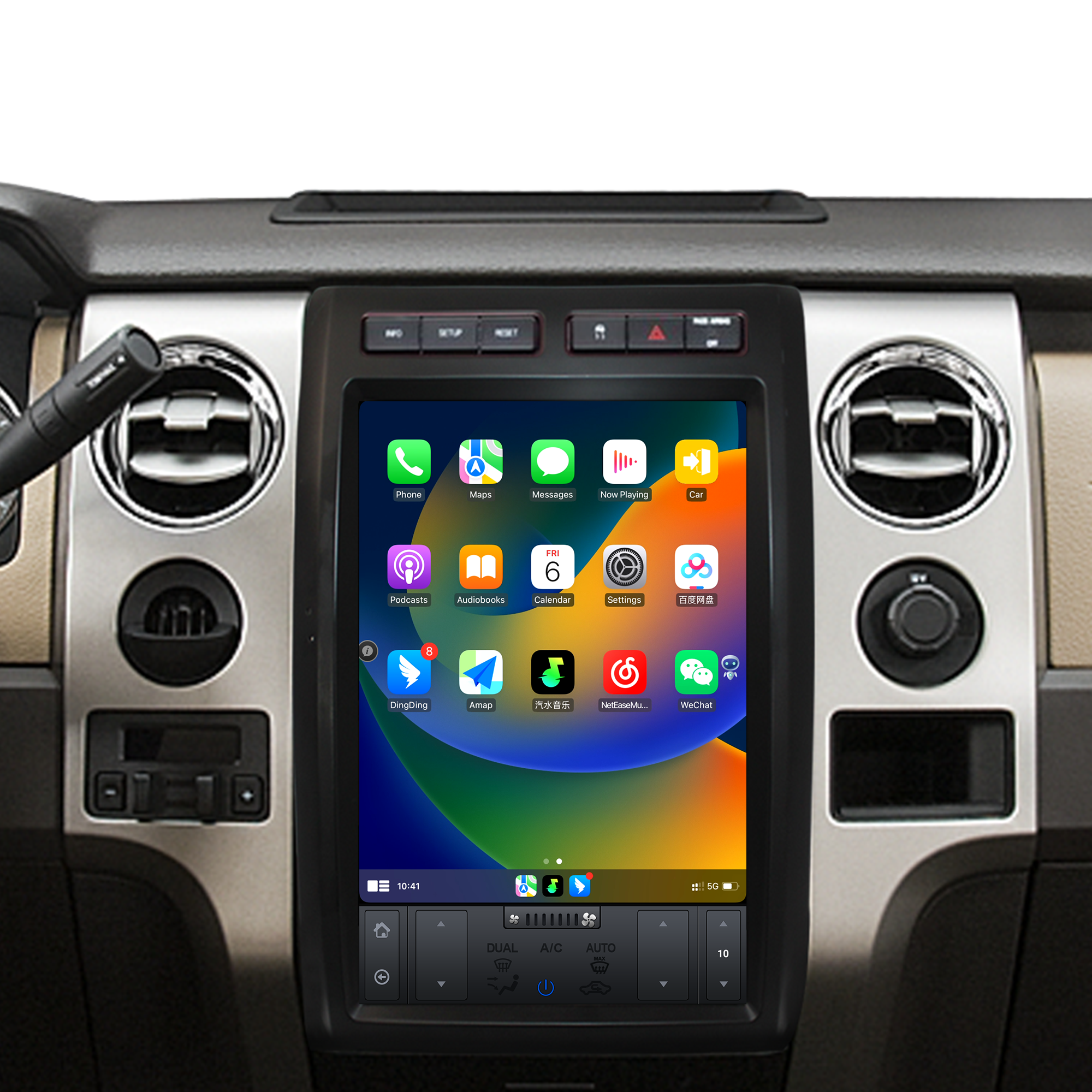 KSPIV | Android 13 |Tesla Screen | Ford F150 2009-2013 | Head Unit
