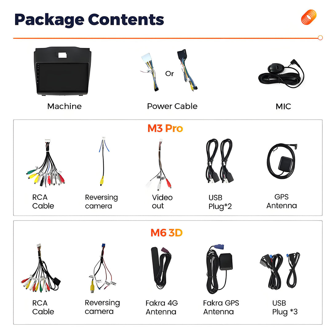 9 Inch Touch Screen for Isuzu D-Max 2015-2018 Radio, Android Car Stereo with Carplay Android Auto in Dash GPS Navigation Bluetooth WIFI FM Steering Wheel Controls