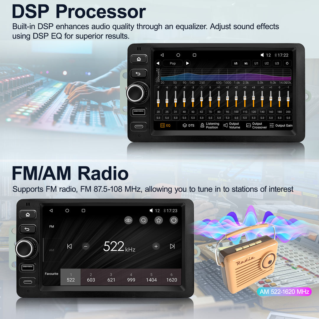 7 inch Android  Car Stereo Radio for  Chevrolet Silverado 2003- 2006 /Chevrolet Chevy 2003-2006 Multimedia Video Player  GPS IPS 4G Stereo DVD