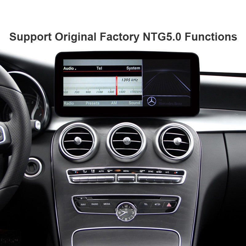 Android10 Car GPS Navigation Radio Multimedia Player for Mercedes-Benz C Class 2014-/W205 NTG 5.0 Stereo With Bluetooth/Wifi/DSP