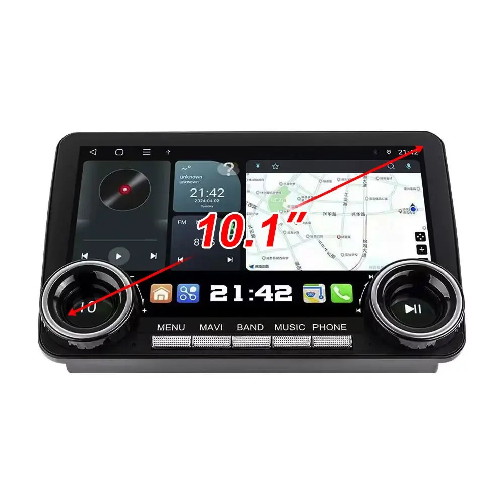 Two Knob Android 13 Car DVD Player