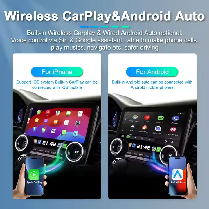 Two Knob Android 13 Car DVD Player