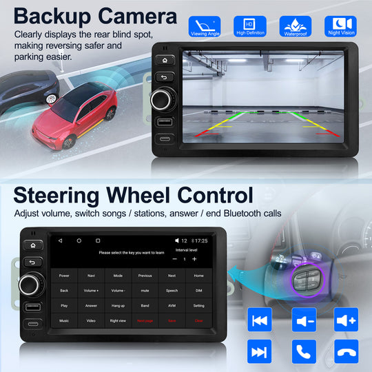 7 inch Android  Car Stereo Radio for  Chevrolet Silverado 2003- 2006 /Chevrolet Chevy 2003-2006 Multimedia Video Player  GPS IPS 4G Stereo DVD