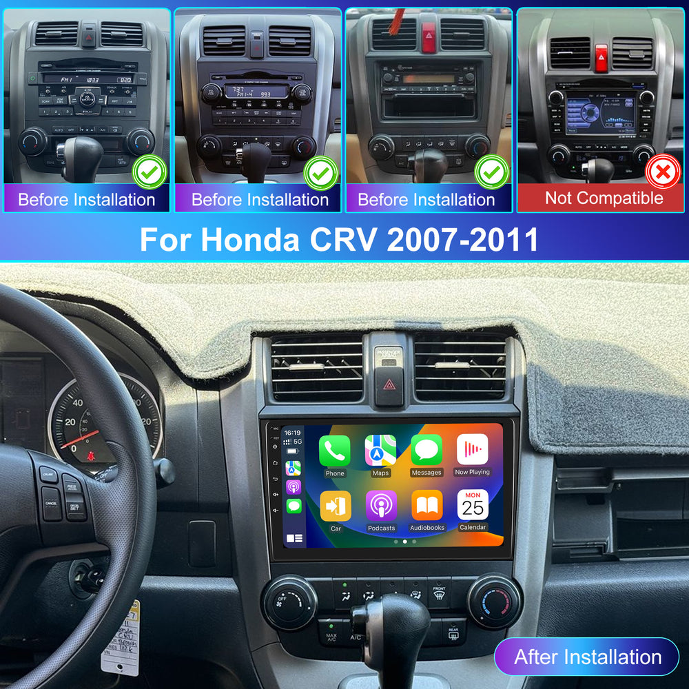 KSPIV | 9 Inch | HONDA CRV 2006-2011 | Android Car Radio | Multimedia Video Player