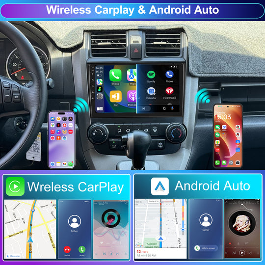 KSPIV | 9 Inch | HONDA CRV 2006-2011 | Android Car Radio | Multimedia Video Player