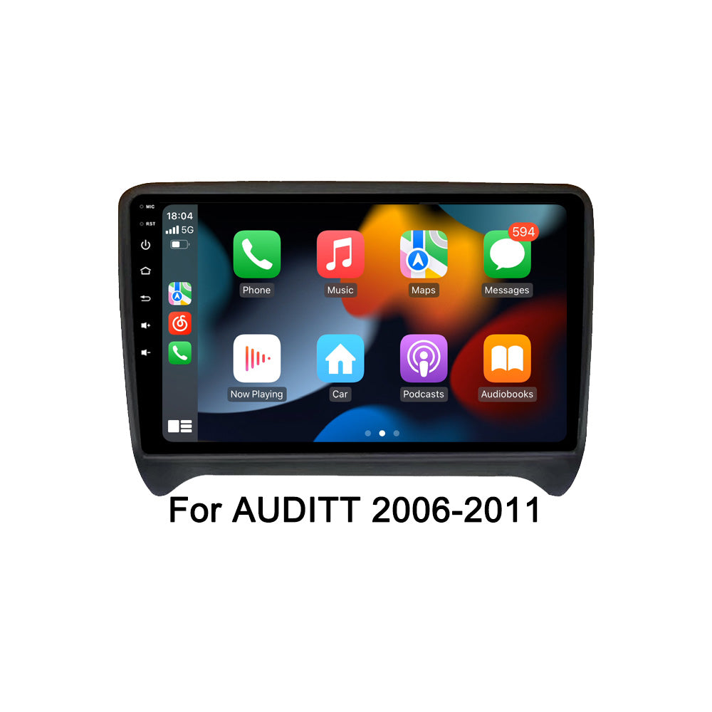9" Android Car Radio 10 1 Din  for AUDI TT 2006-2012 Multimedia bluetooth car Video Player Auto Stereo GPS in Dash